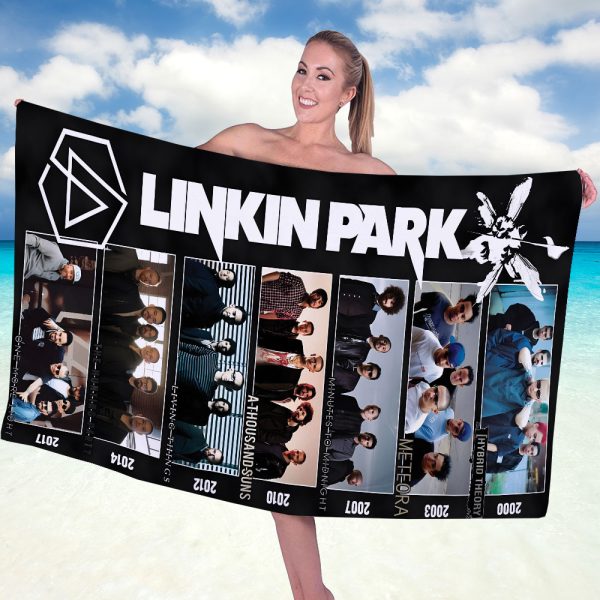 Linkin Park Rectangle Beach Towel - MAITM 7966
