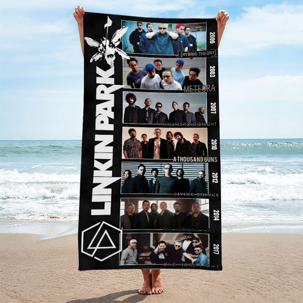 Linkin Park Rectangle Beach Towel - MAITM 7966