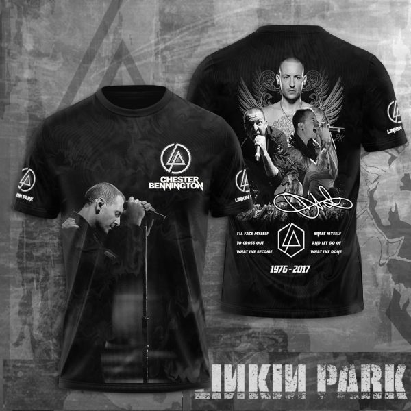 Linkin Park x Chester Bennington 3D Apparel - MAITM 7982