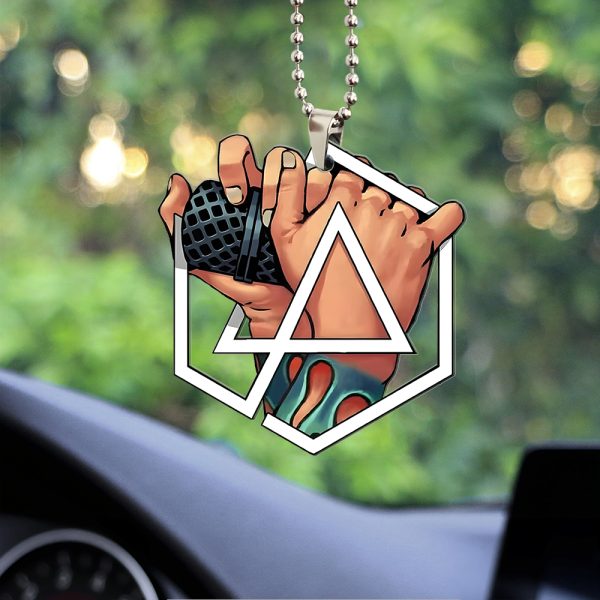 Linkin Park x Chester Bennington Custom Shape 2-sided Acrylic Car Ornament - MAITM 8011
