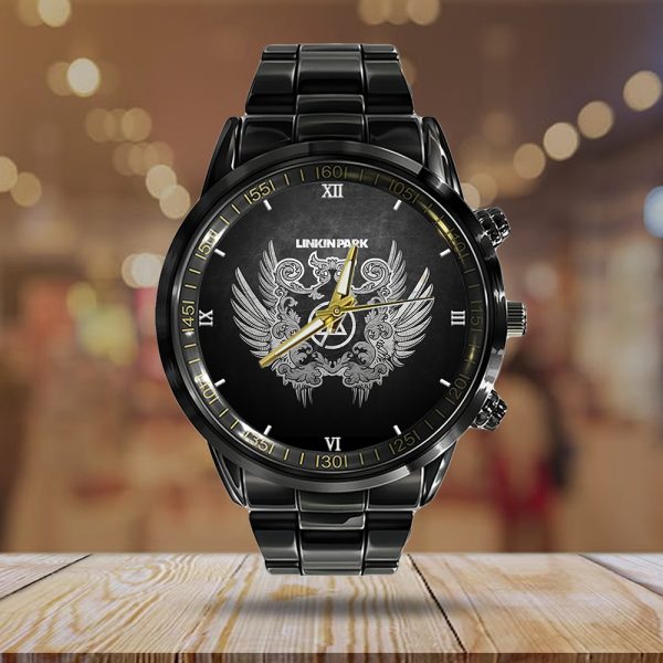 Linkin Park Black Stainless Steel Watch - HOATT 6166