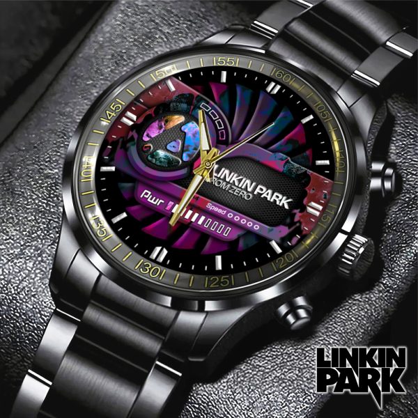 Linkin Park Black Stainless Steel Watch - HOATT 6194