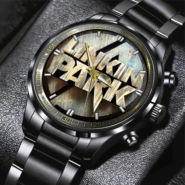 Linkin Park Black Stainless Steel Watch - GNE 1364