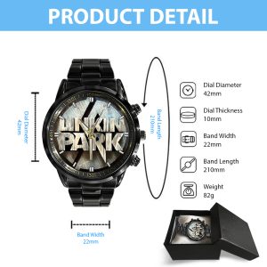 Linkin Park Black Stainless Steel Watch - GNE 1364