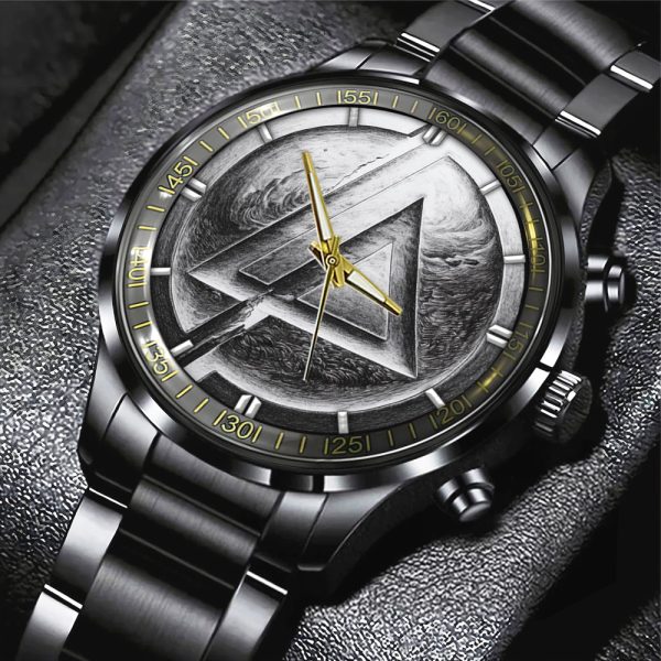Linkin Park Black Stainless Steel Watch - GNE 1373