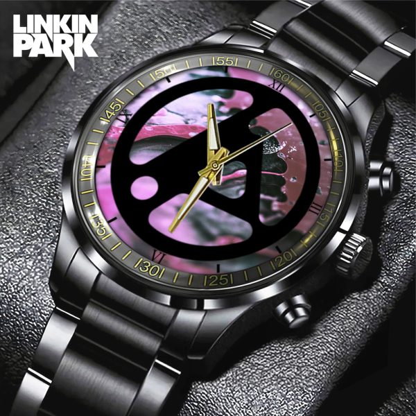 Linkin Park Black Stainless Steel Watch - GNE 1377