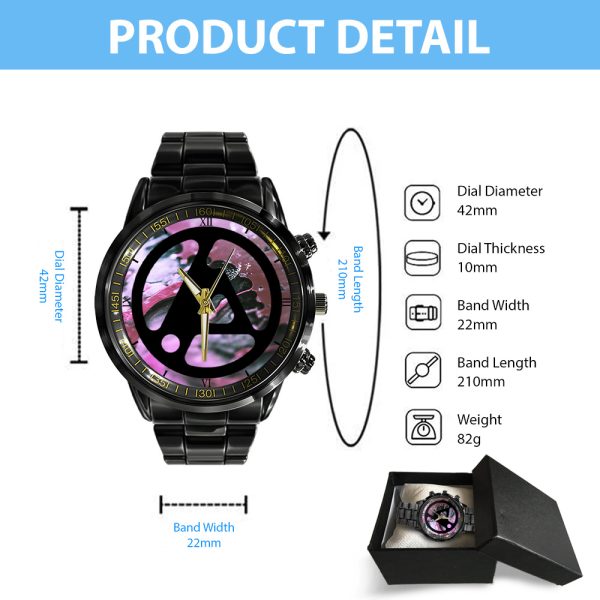 Linkin Park Black Stainless Steel Watch - GNE 1377