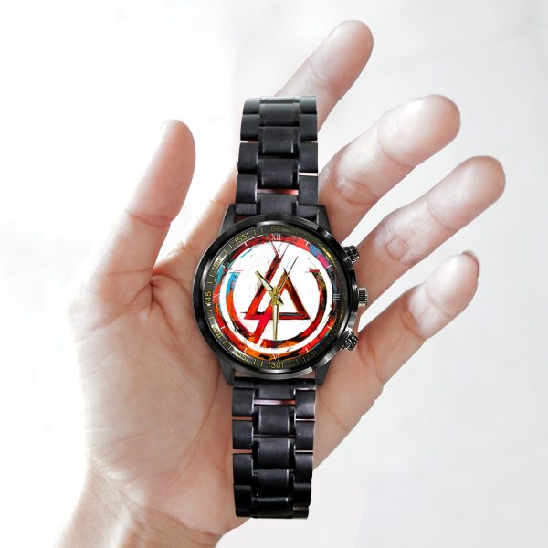 Linkin Park Black Stainless Steel Watch - GNE 1378