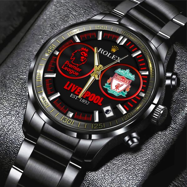Liverpool FC x Rolex Black Stainless Steel Watch - MAITM 8124