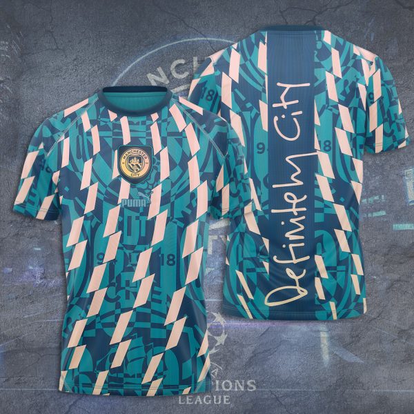 Manchester City 3D Apparel - TANTN 8273
