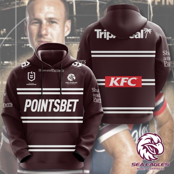 Manly Warringah Sea Eagles 3D Apparel - HOATT 6251