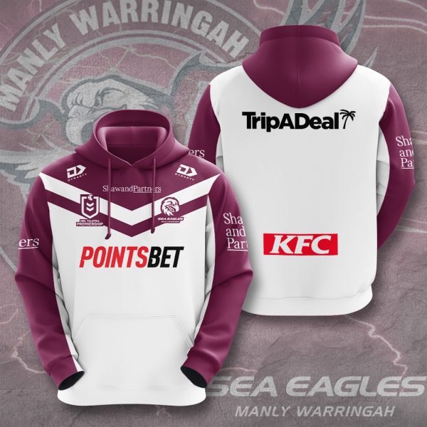 Manly Warringah Sea Eagles 3D Apparel - HOATT 6252