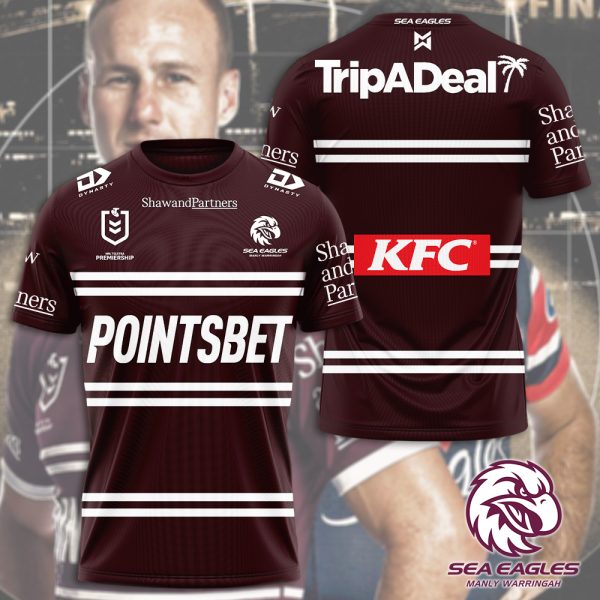 Manly Warringah Sea Eagles 3D Apparel - HOATT 6251