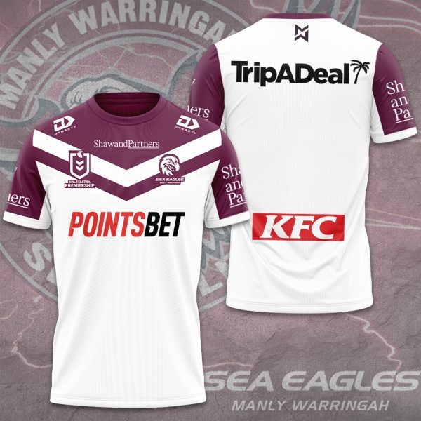 Manly Warringah Sea Eagles 3D Apparel - HOATT 6252
