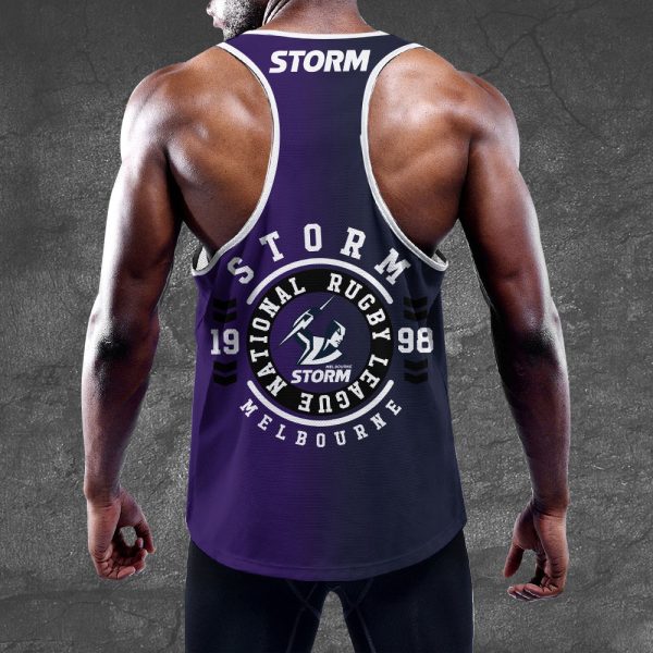 Melbourne Storm Y-Back Muscle Tank Top - VANDH 3471
