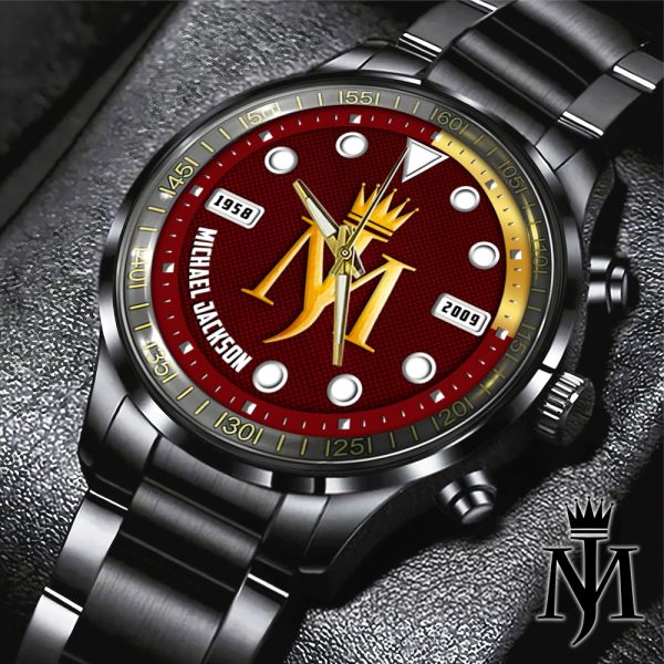 Michael Jackson Black Stainless Steel Watch - HOATT 6254