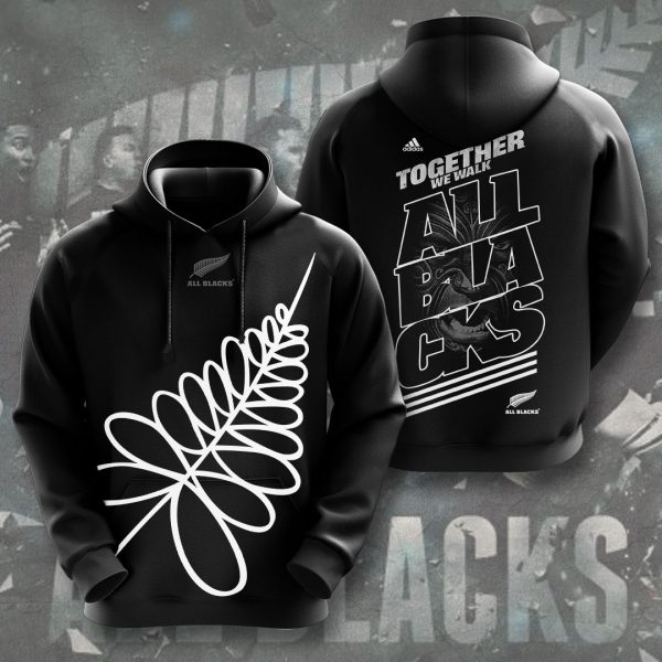 New Zealand National Rugby Union Team All Blacks 3D Apparel - VANDH 3414