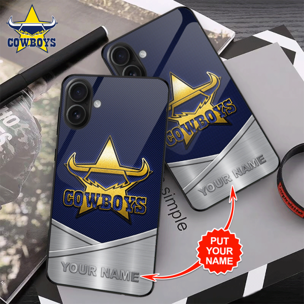 Personalized North Queensland Cowboys Phone Case - HOATT 6235
