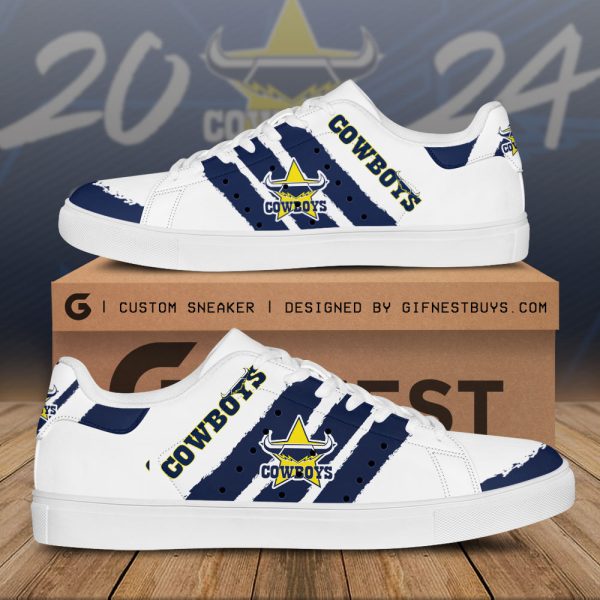 North Queensland Cowboys Custom SS Shoes - VANDH 3463