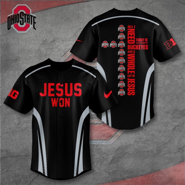 Ohio State Buckeyes Football Baseball Jersey – TANTN 8108