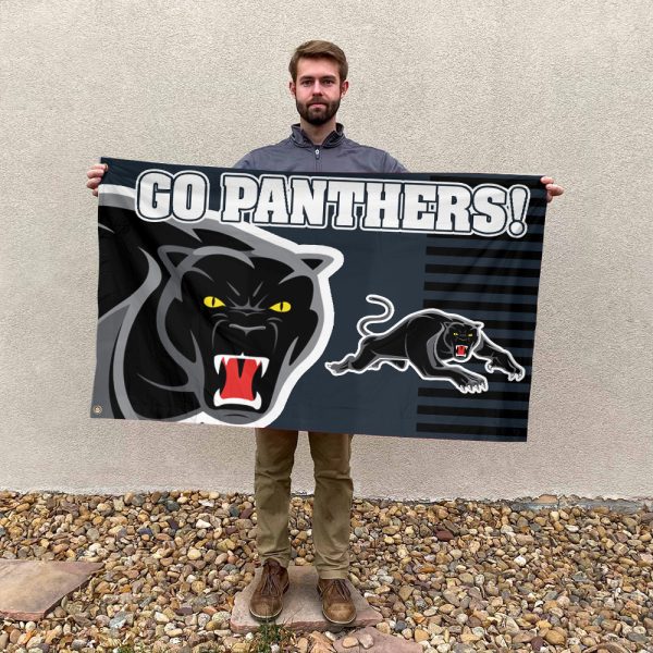 Penrith Panthers 3D House Flag - HOATT 6243