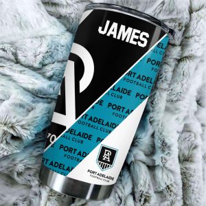 Personalized Port Adelaide FC Tumbler Cup - VANDH 3482
