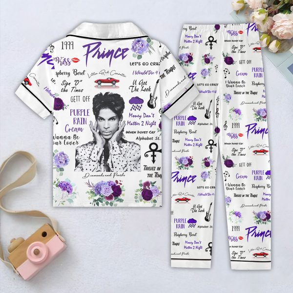 Prince Women Short Sleeve Pajamas Set - HOATT 6094