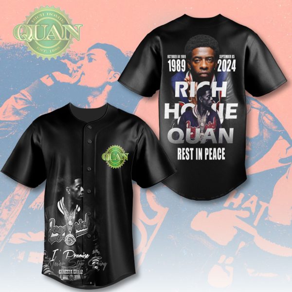 Rich Homie Quan Baseball Jersey - HUNGVV 7069