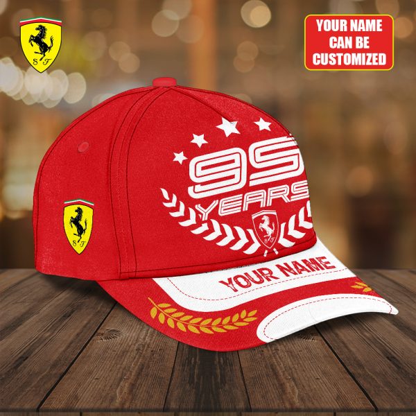 Personalized Scuderia Ferrari Classic Cap - TANTN 8186