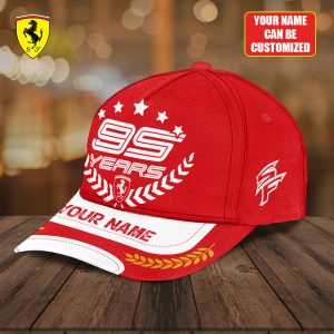 Personalized Scuderia Ferrari Classic Cap - TANTN 8186