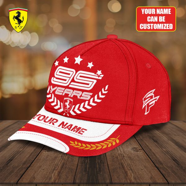 Personalized Scuderia Ferrari Classic Cap - TANTN 8186