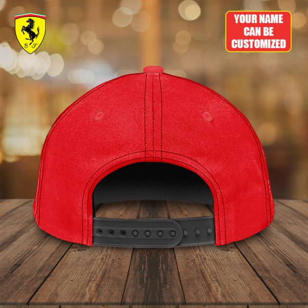 Personalized Scuderia Ferrari Classic Cap - TANTN 8186