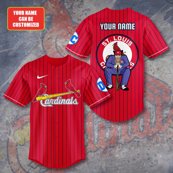 Personalized St. Louis Cardinals x DC Joker Baseball Jersey - TANTN 8290