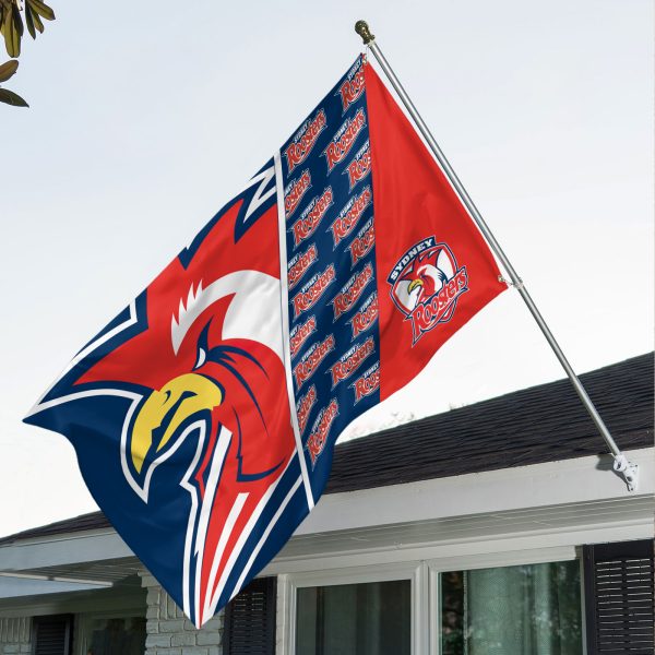 Sydney Roosters 3D House Flag - HOATT 6316