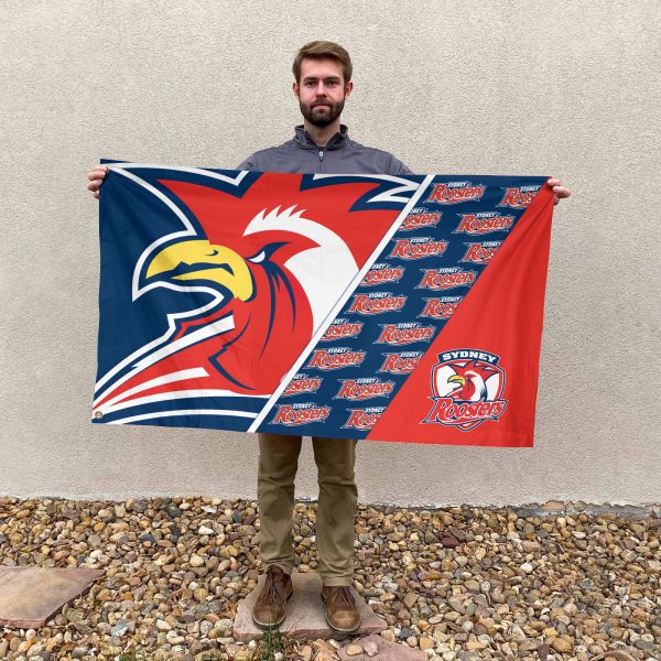 Sydney Roosters 3D House Flag - HOATT 6316