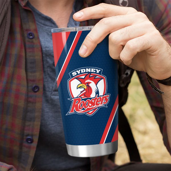 Personalized Sydney Roosters Tumbler Cup - VANDH 3479