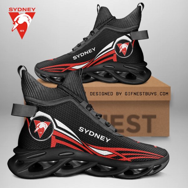 Sydney Swans High Top Clunky Sneaker - TANTN 8183