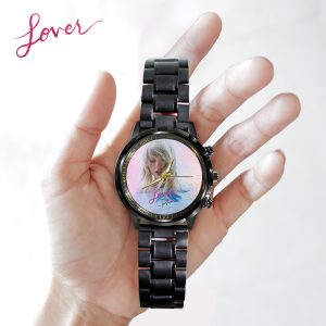 Taylor Swift Black Stainless Steel Watch - GNE 1343