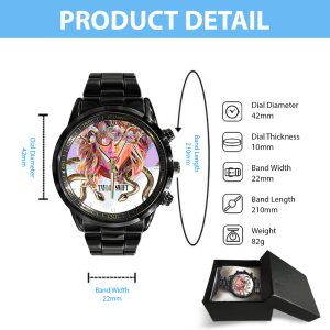 Taylor Swift Black Stainless Steel Watch - GNE 1400
