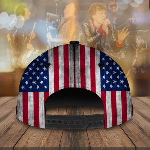 Personalized The Rolling Stones x US Flag Classic Cap - HUNGVV 2742