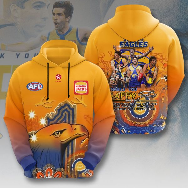 West Coast Eagles x Andrew Gaff 3D Apparel – MAITM 7916