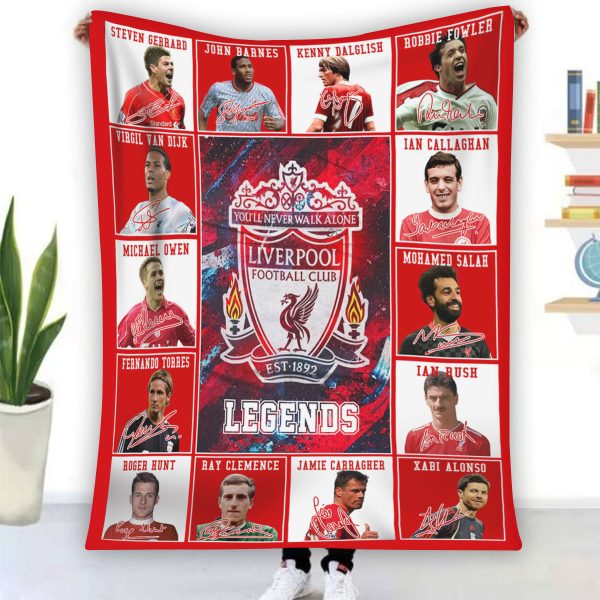Liverpool FC Flannel Blanket - MAITM 8438
