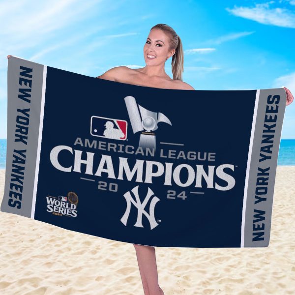New York Yankees Rectangle Beach Towel - MAITM 8467