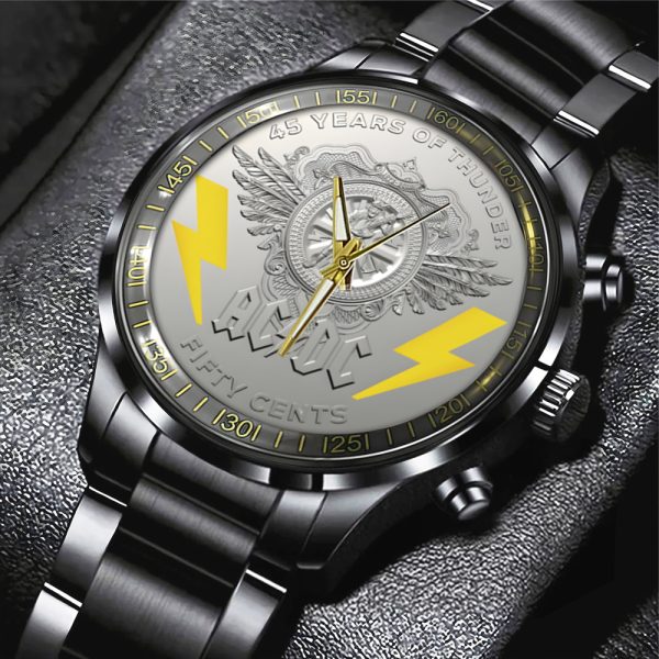 Rock Music Black Stainless Steel Watch - TANTN 8759