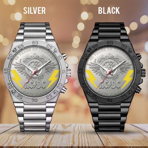 Rock Music Gentleman Stainless Steel Watch - TANTN 8760