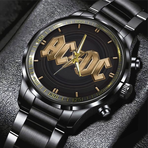 Rock Music Black Stainless Steel Watch - GNE 1637