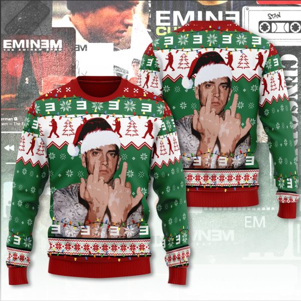 Eminem 3D Ugly Sweater - ANHNV 5507