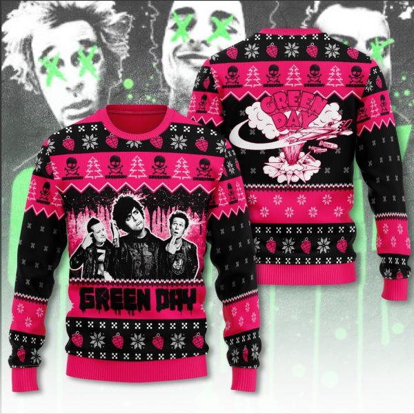 Green Day 3D Ugly Sweater - ANHNV 5513