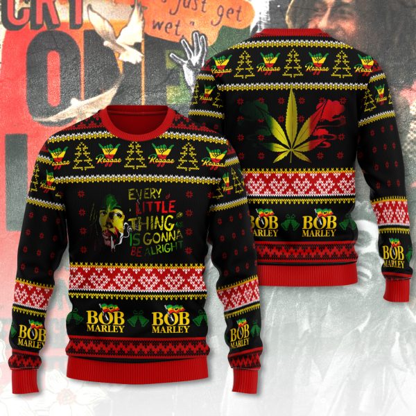 Bob Marley 3D Ugly Sweater - ANHNV 5530