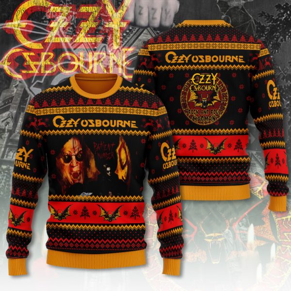 Black Sabbath x Ozzy Osbourne 3D Ugly Sweater - ANHNV 5538